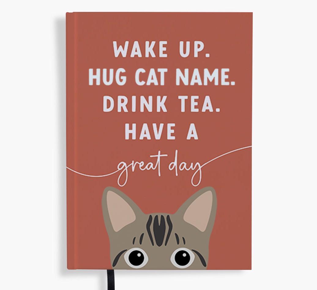 Wake Up: Personalized {breedFullName} Notebook