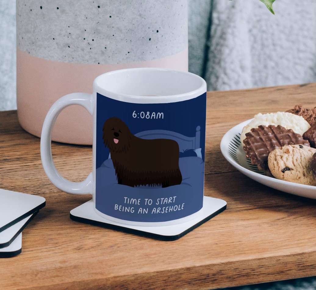 Time to Start: Personalised {breedCommonName} Mug