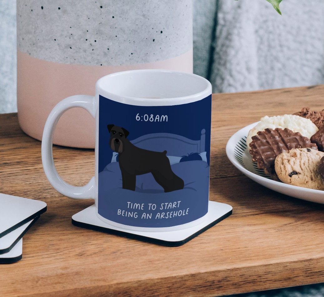 Time to Start: Personalised {breedCommonName} Mug