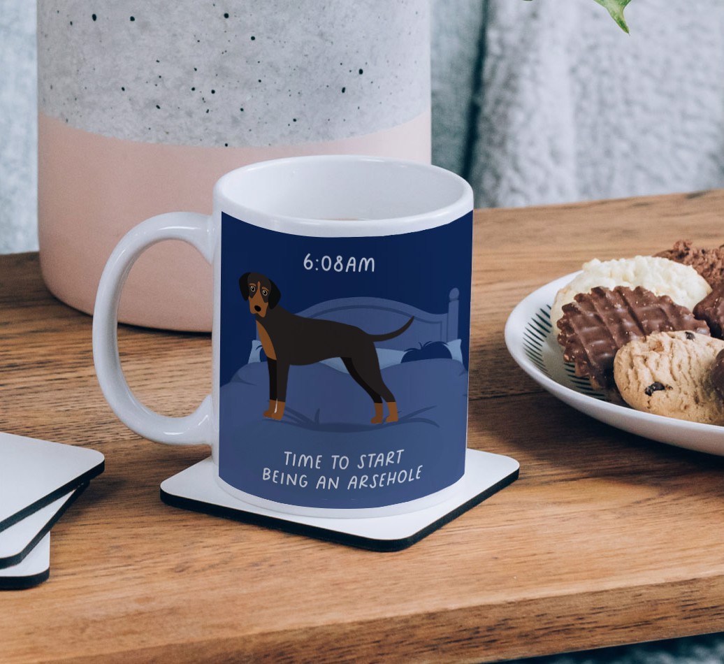 Time to Start: Personalised {breedCommonName} Mug