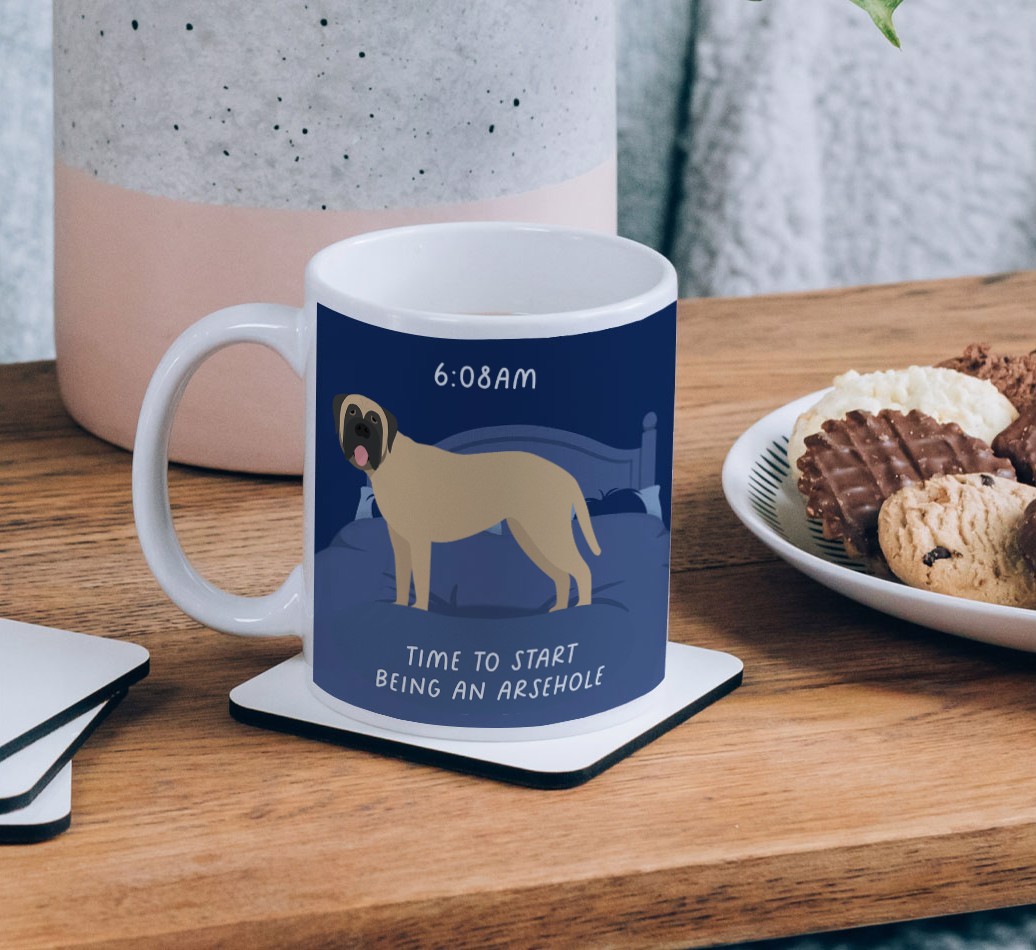 Time to Start: Personalised {breedCommonName} Mug