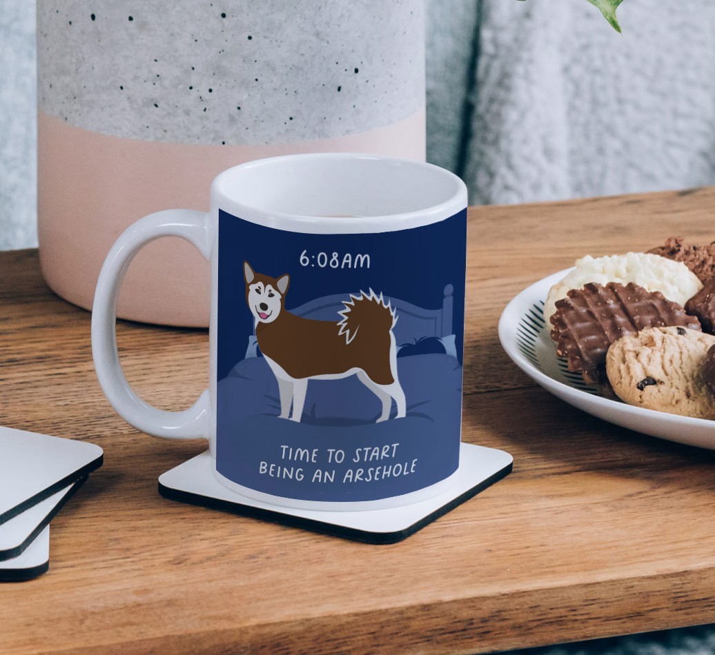 Time to Start: Personalised {breedCommonName} Mug