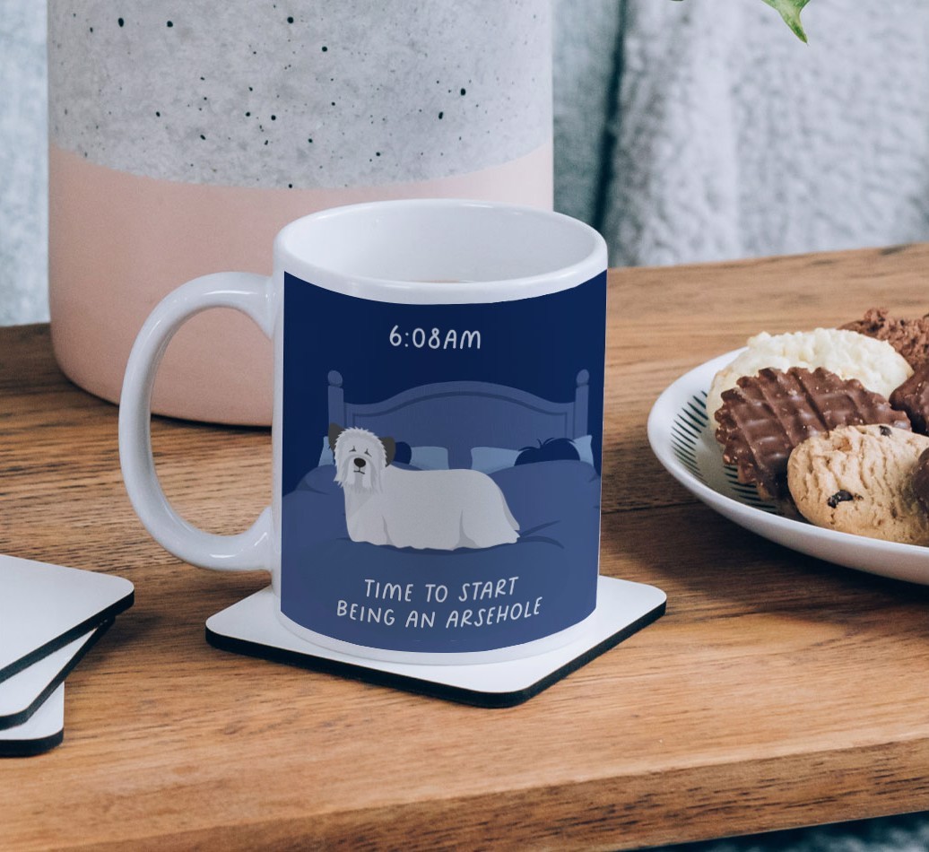 Time to Start: Personalised {breedCommonName} Mug