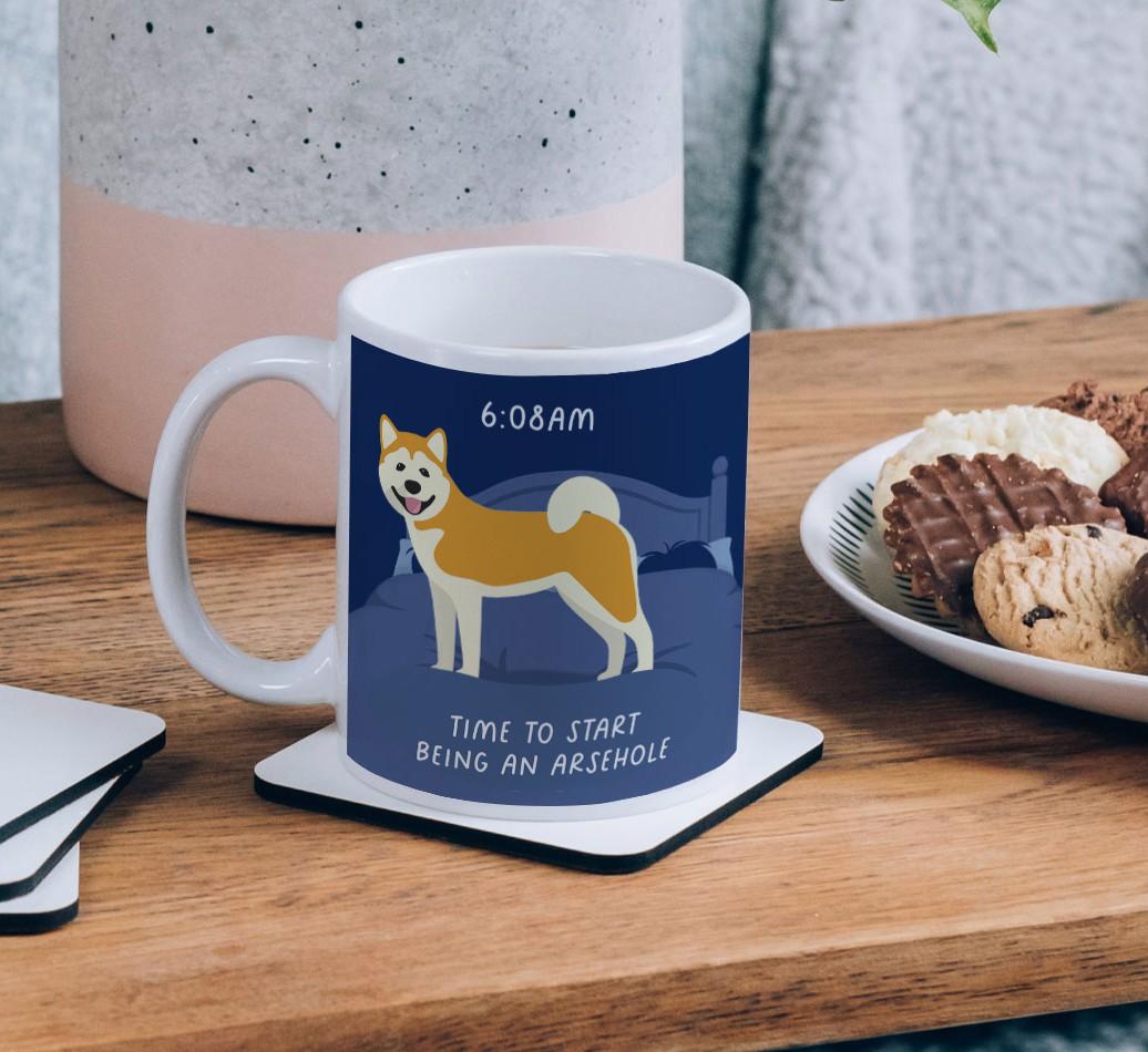 Time to Start: Personalised {breedCommonName} Mug