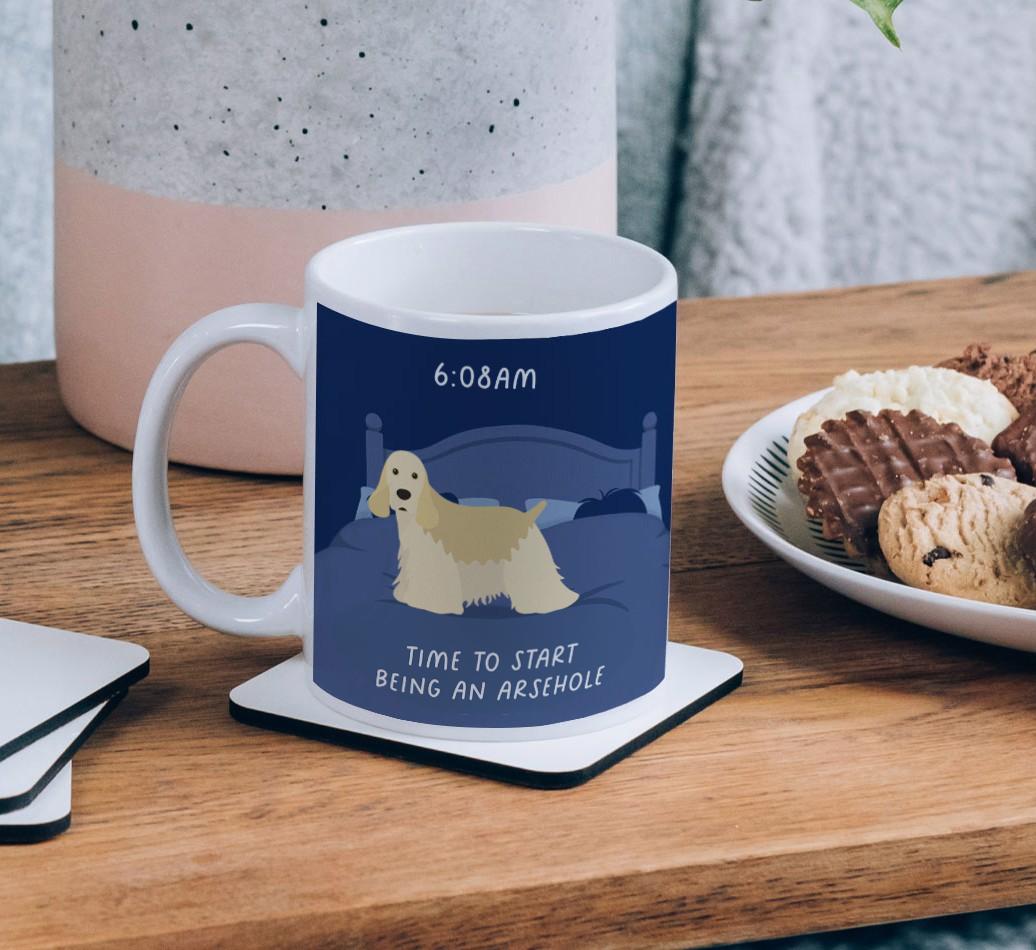 Time to Start: Personalised {breedCommonName} Mug
