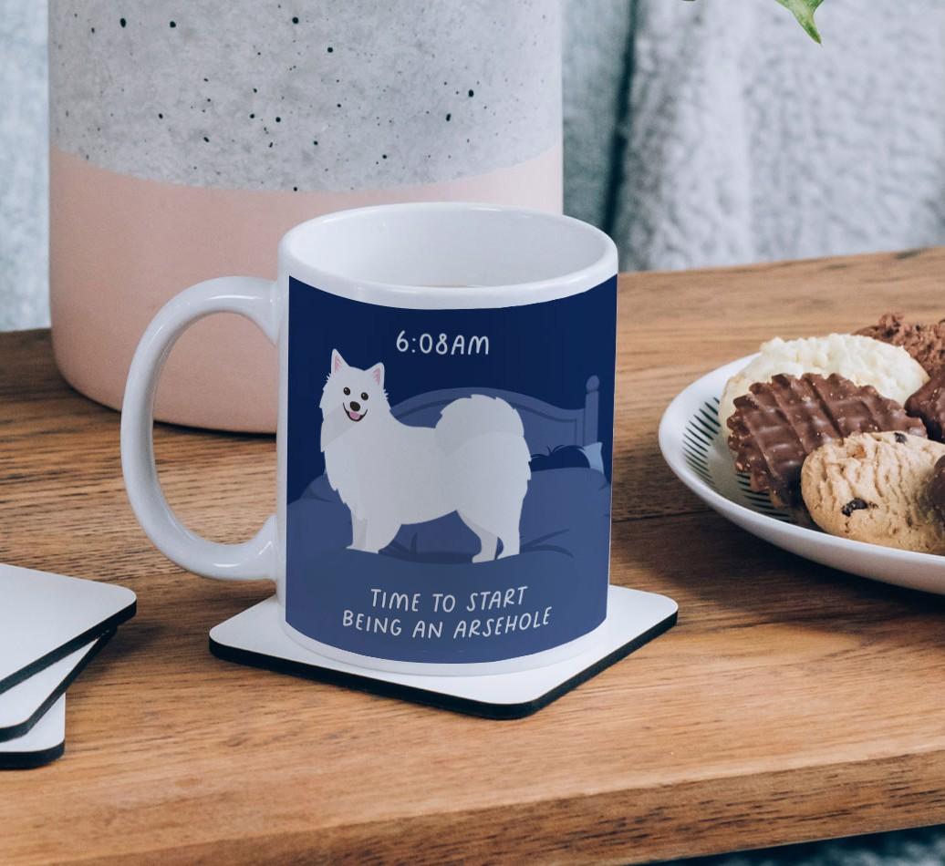 Time to Start: Personalised {breedCommonName} Mug