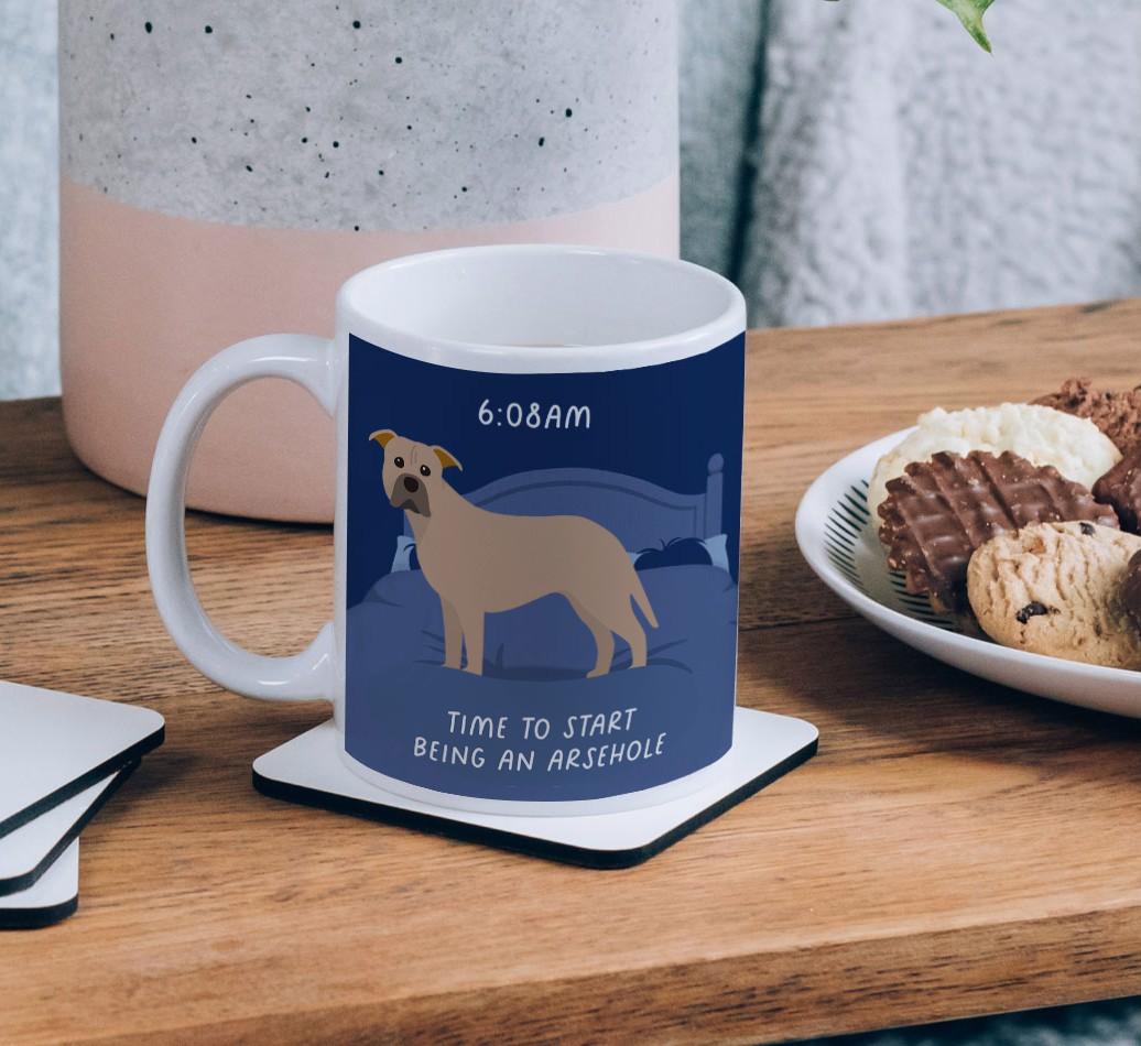 Time to Start: Personalised {breedCommonName} Mug