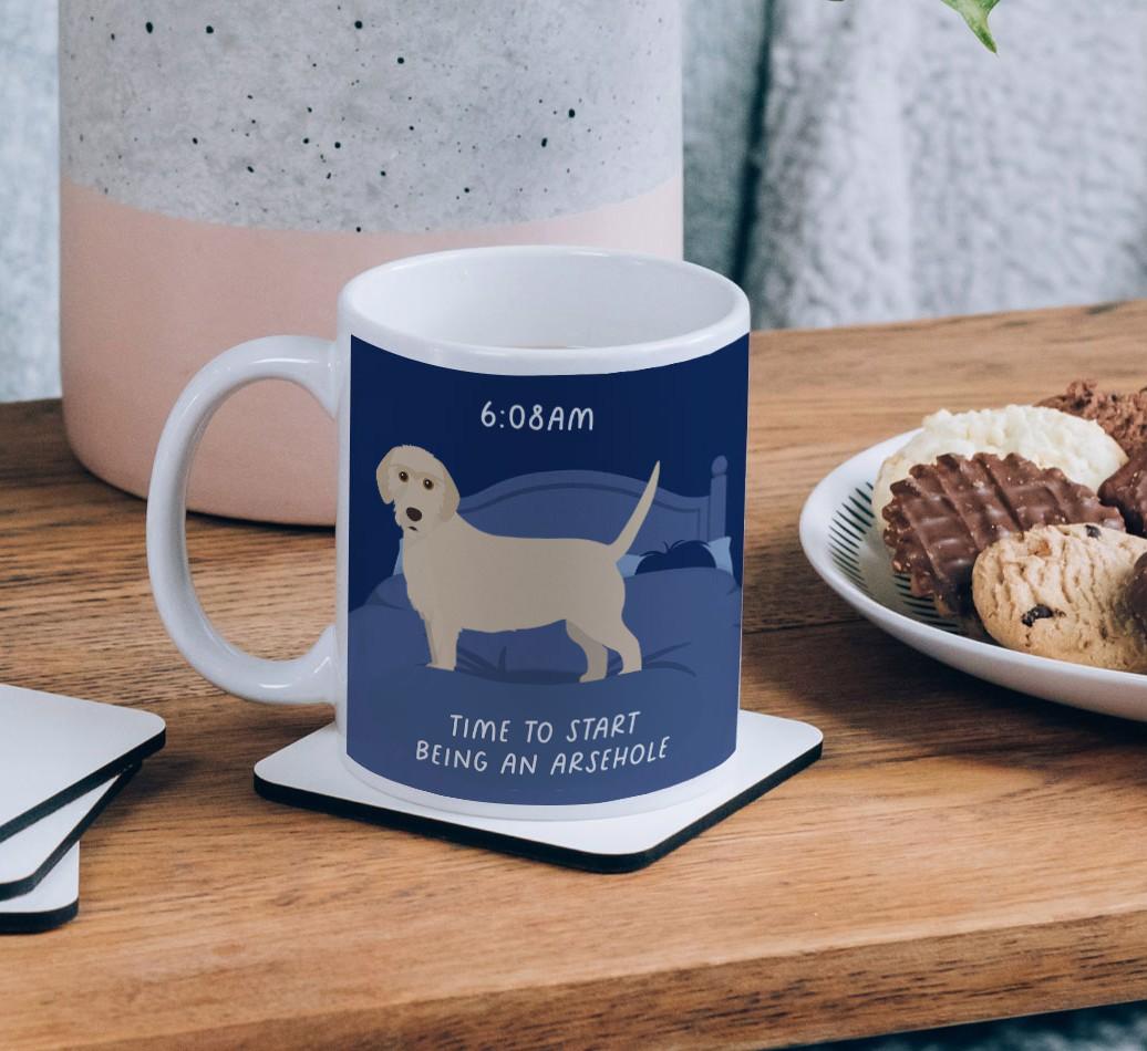 Time to Start: Personalised {breedCommonName} Mug
