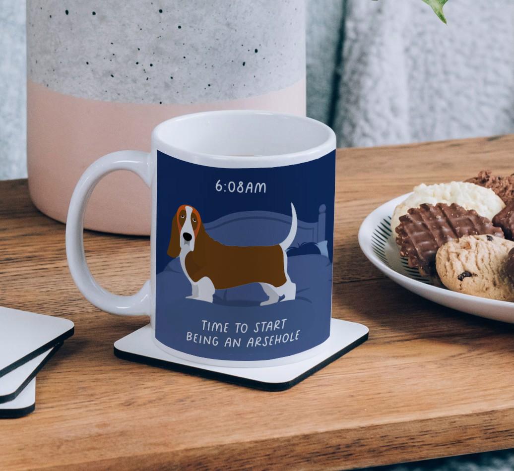 Time to Start: Personalised {breedCommonName} Mug