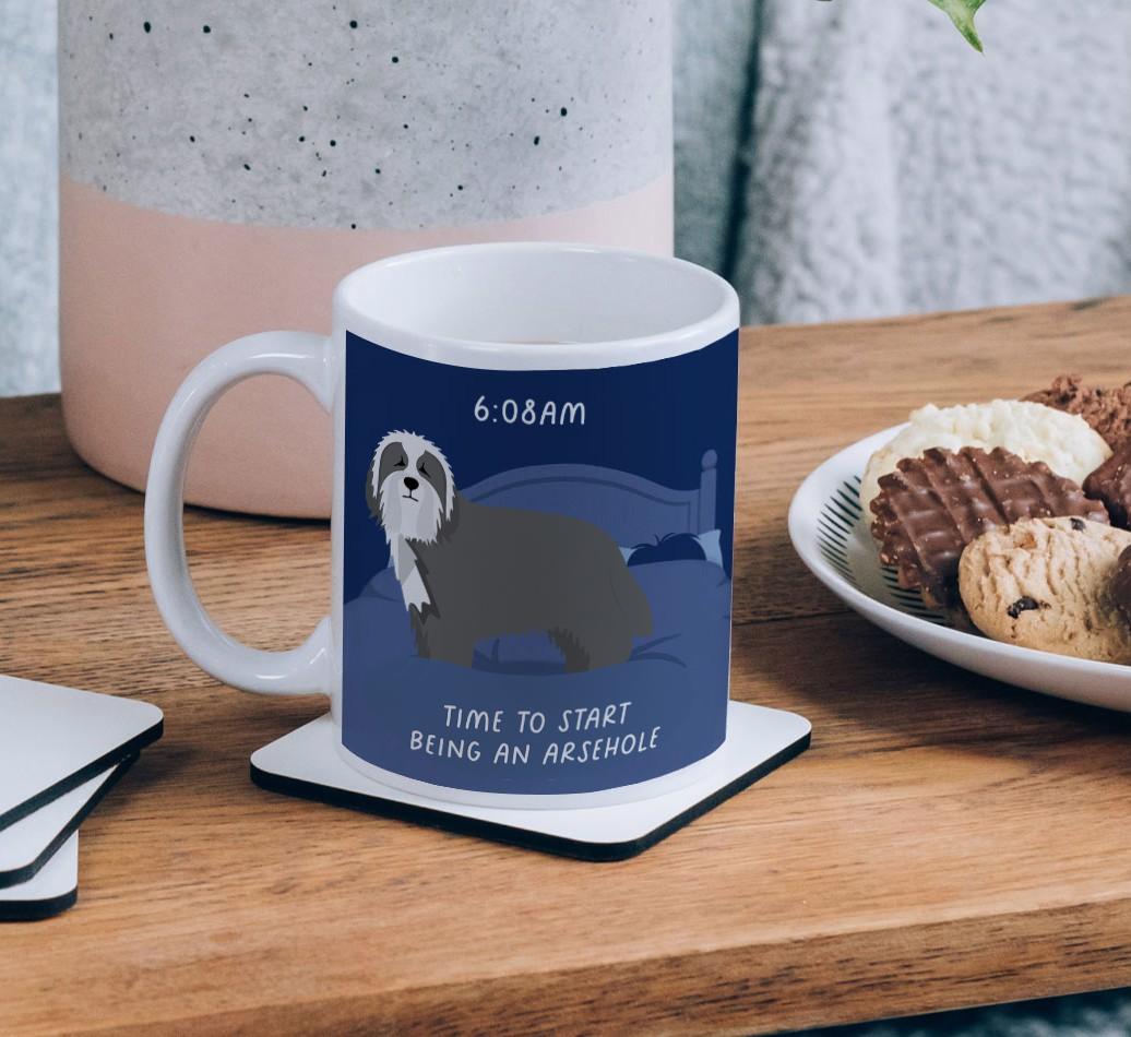 Time to Start: Personalised {breedCommonName} Mug