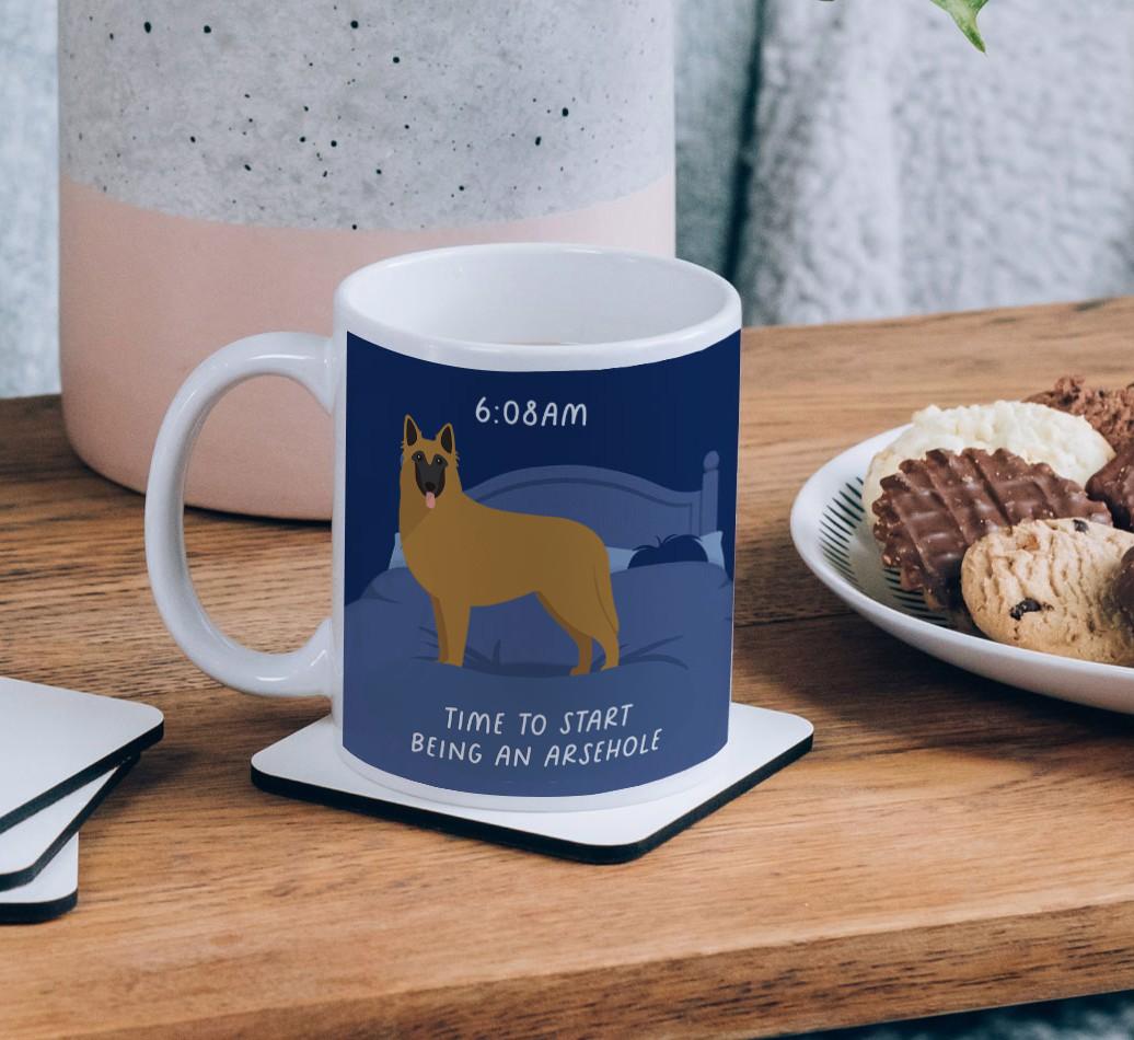 Time to Start: Personalised {breedCommonName} Mug