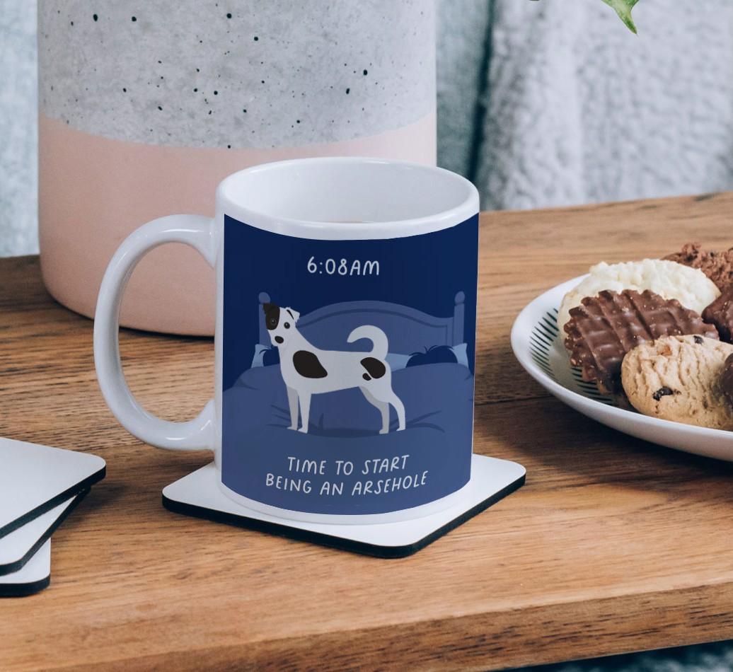Time to Start: Personalised {breedCommonName} Mug