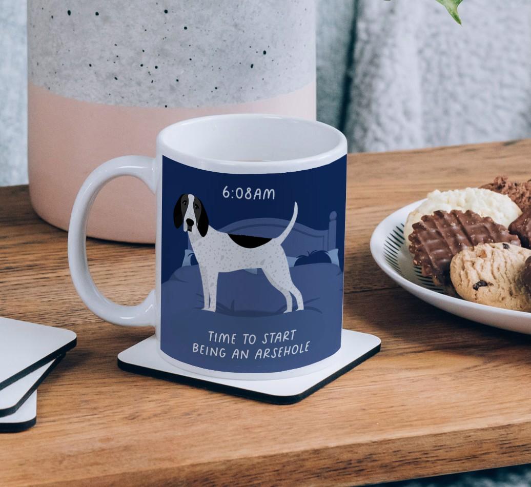 Time to Start: Personalised {breedCommonName} Mug