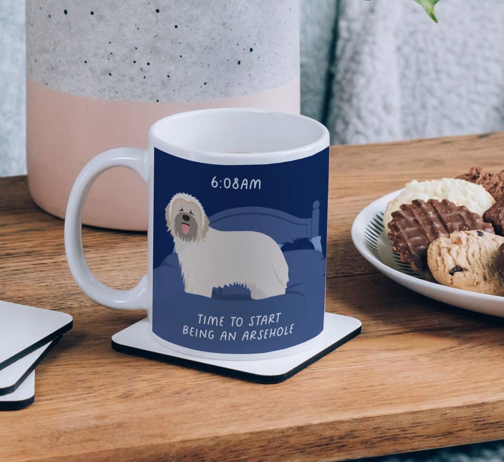 Time to Start: Personalised {breedCommonName} Mug