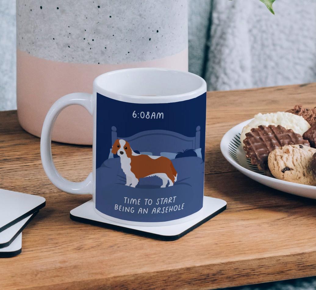 Time to Start: Personalised {breedCommonName} Mug