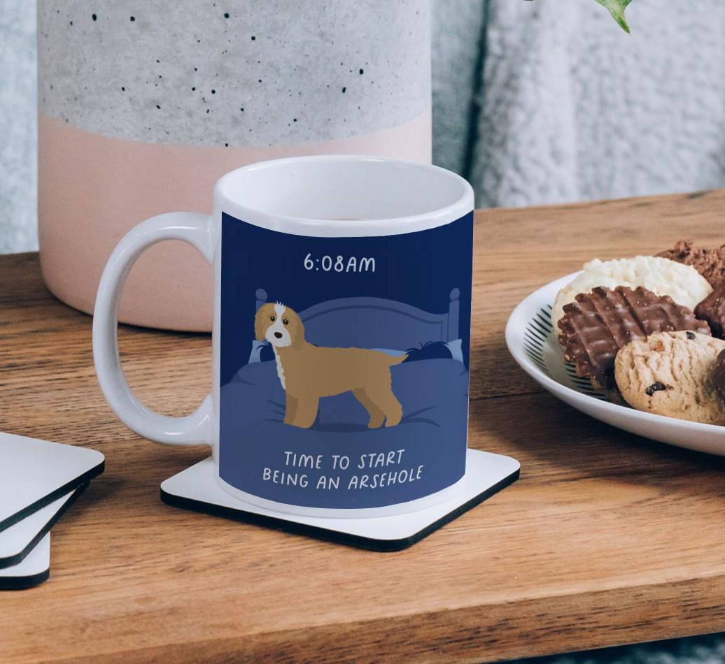 Time to Start: Personalised {breedCommonName} Mug