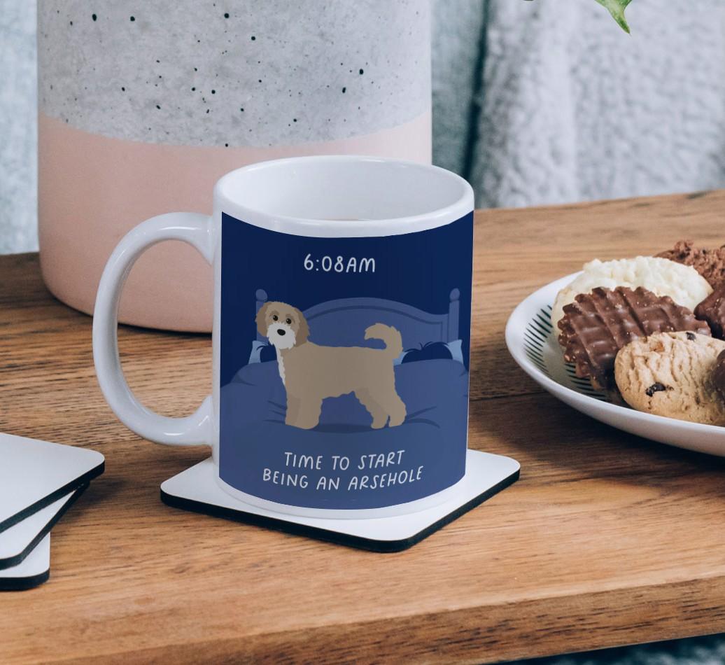 Time to Start: Personalised {breedCommonName} Mug
