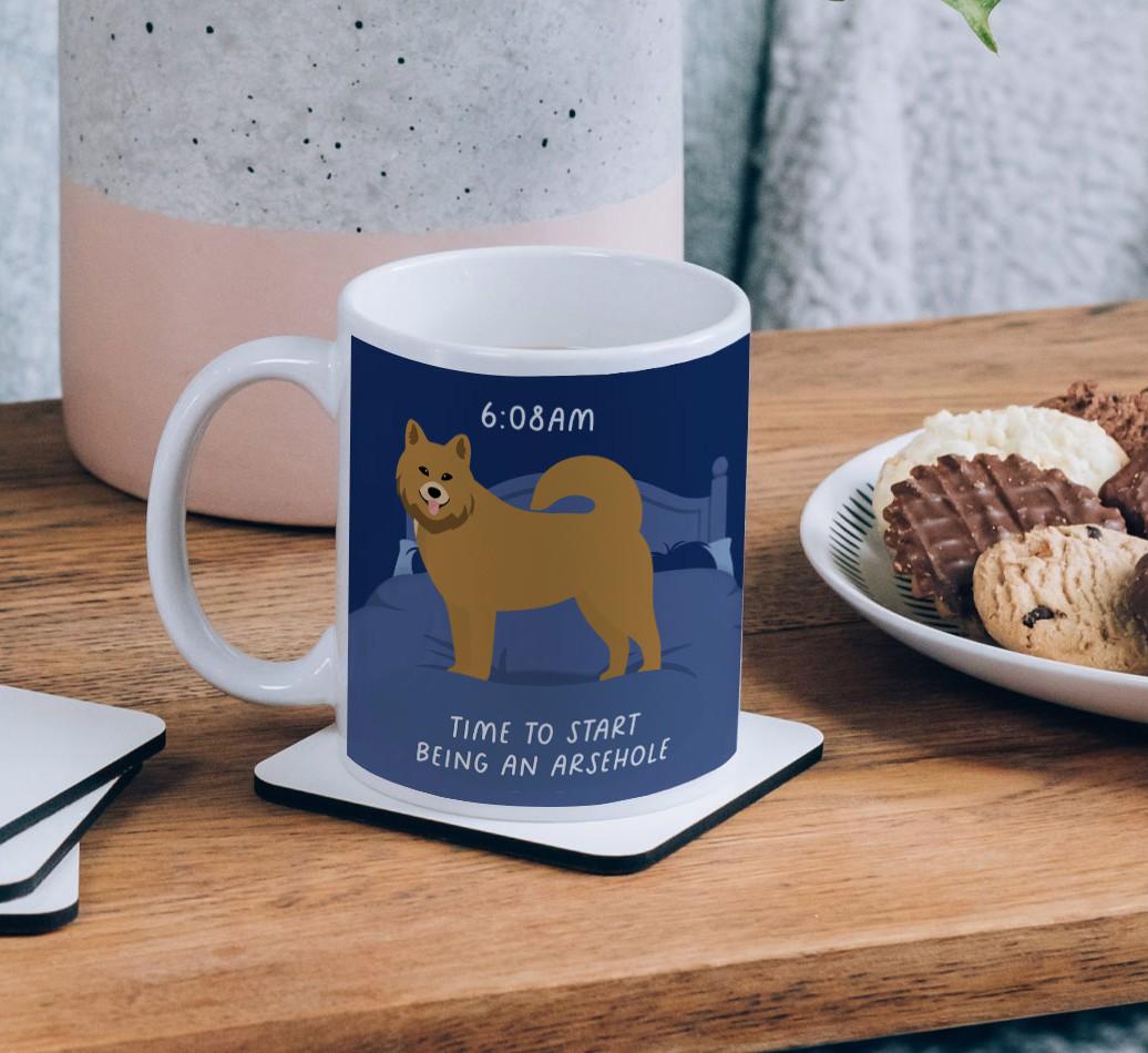 Time to Start: Personalised {breedCommonName} Mug