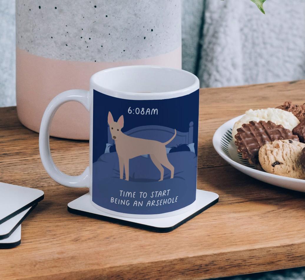 Time to Start: Personalised {breedCommonName} Mug