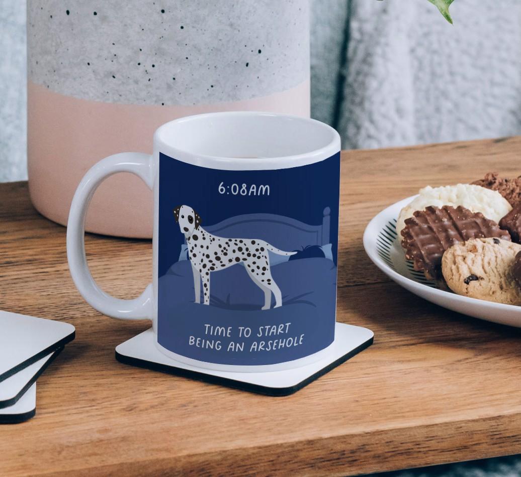 Time to Start: Personalised {breedCommonName} Mug
