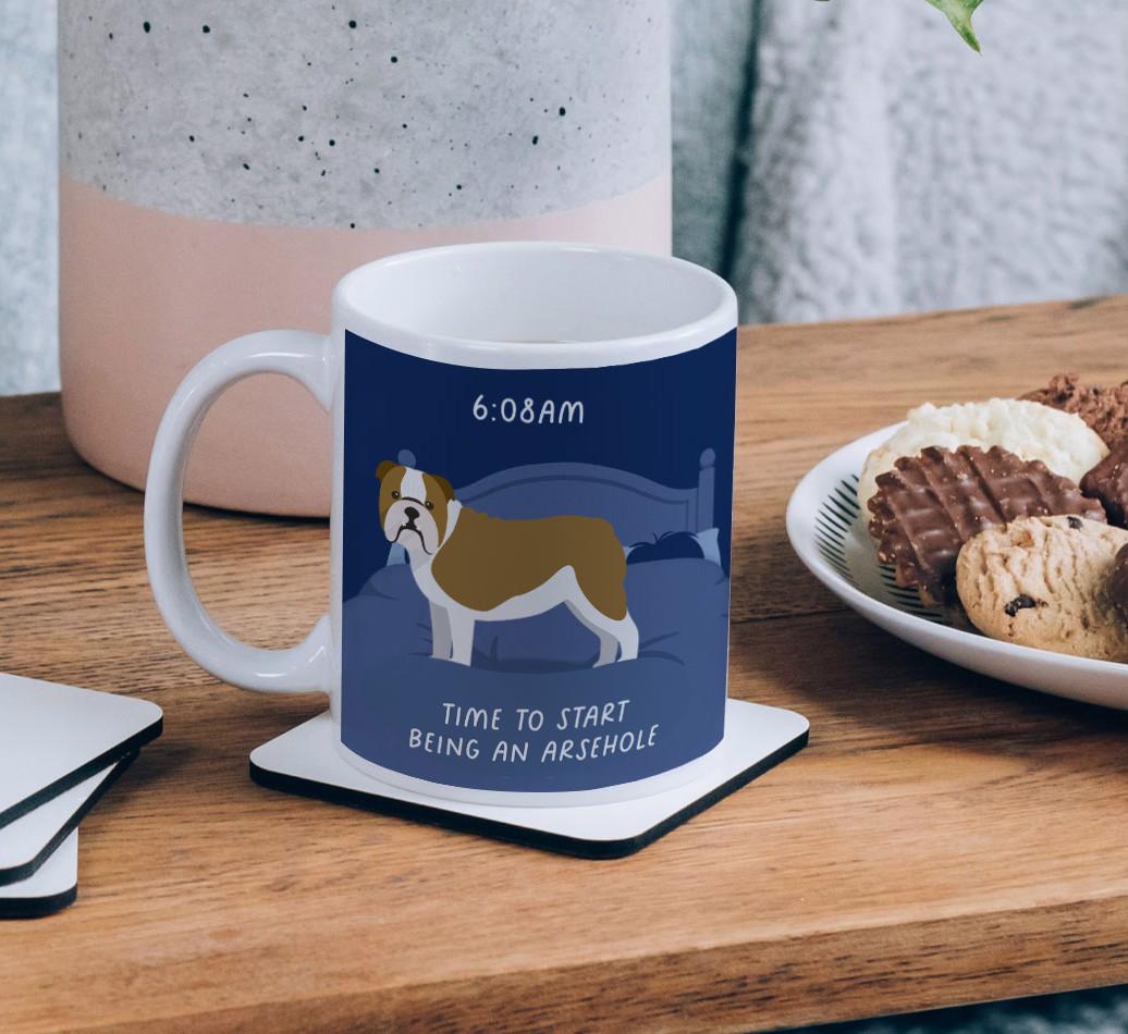 Time to Start: Personalised {breedCommonName} Mug