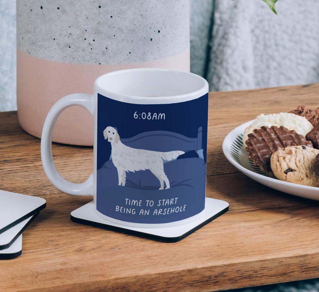 Time to Start: Personalised {breedCommonName} Mug