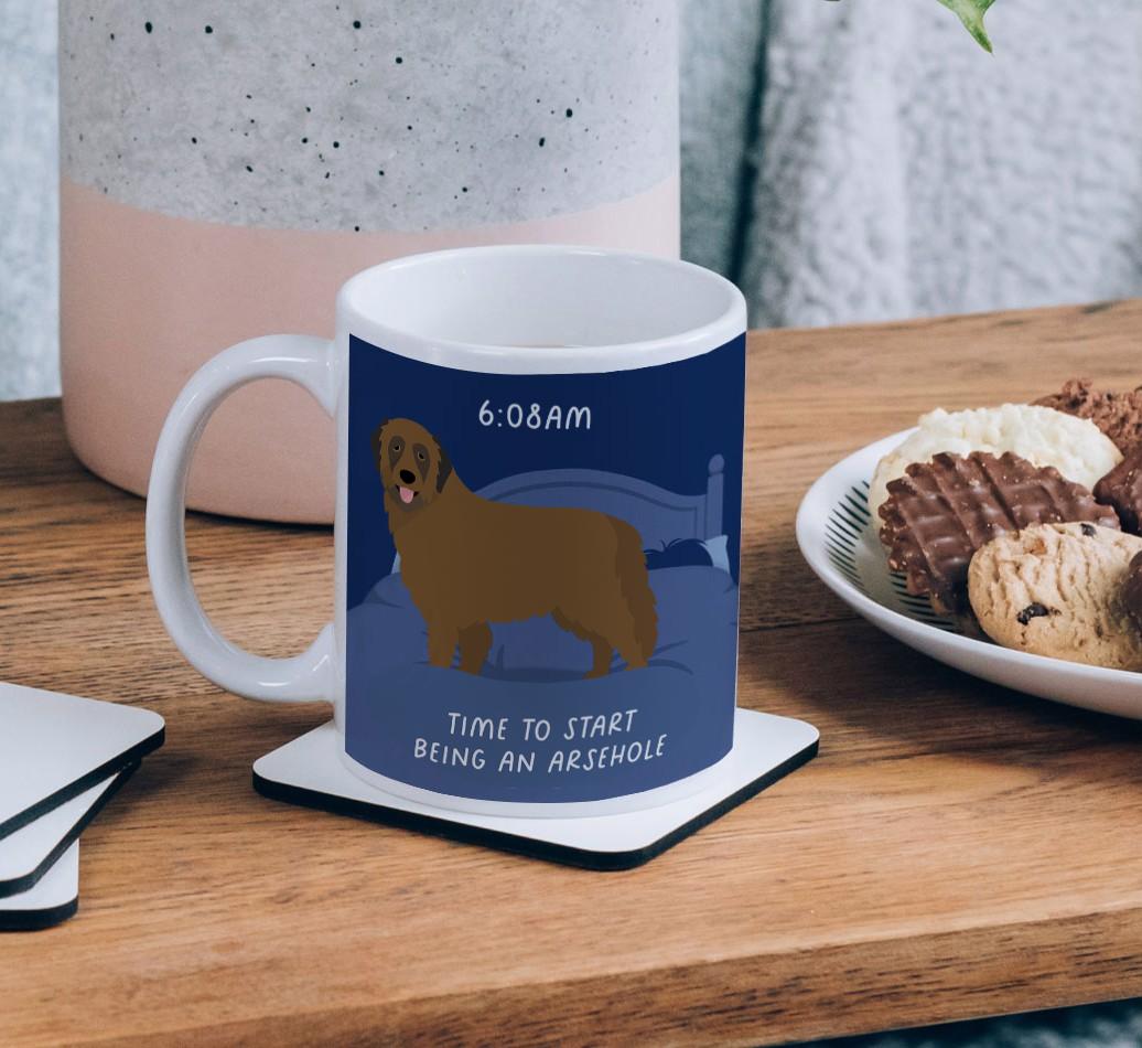 Time to Start: Personalised {breedCommonName} Mug