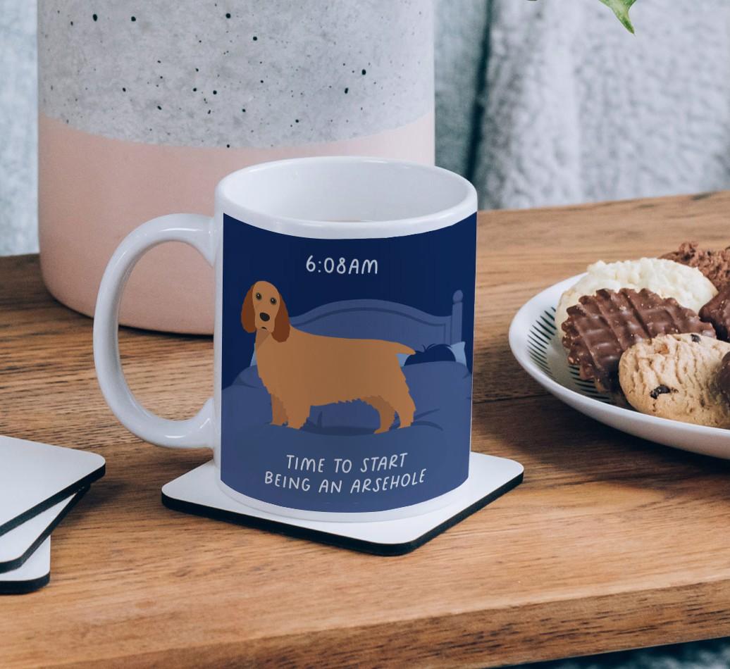 Time to Start: Personalised {breedCommonName} Mug