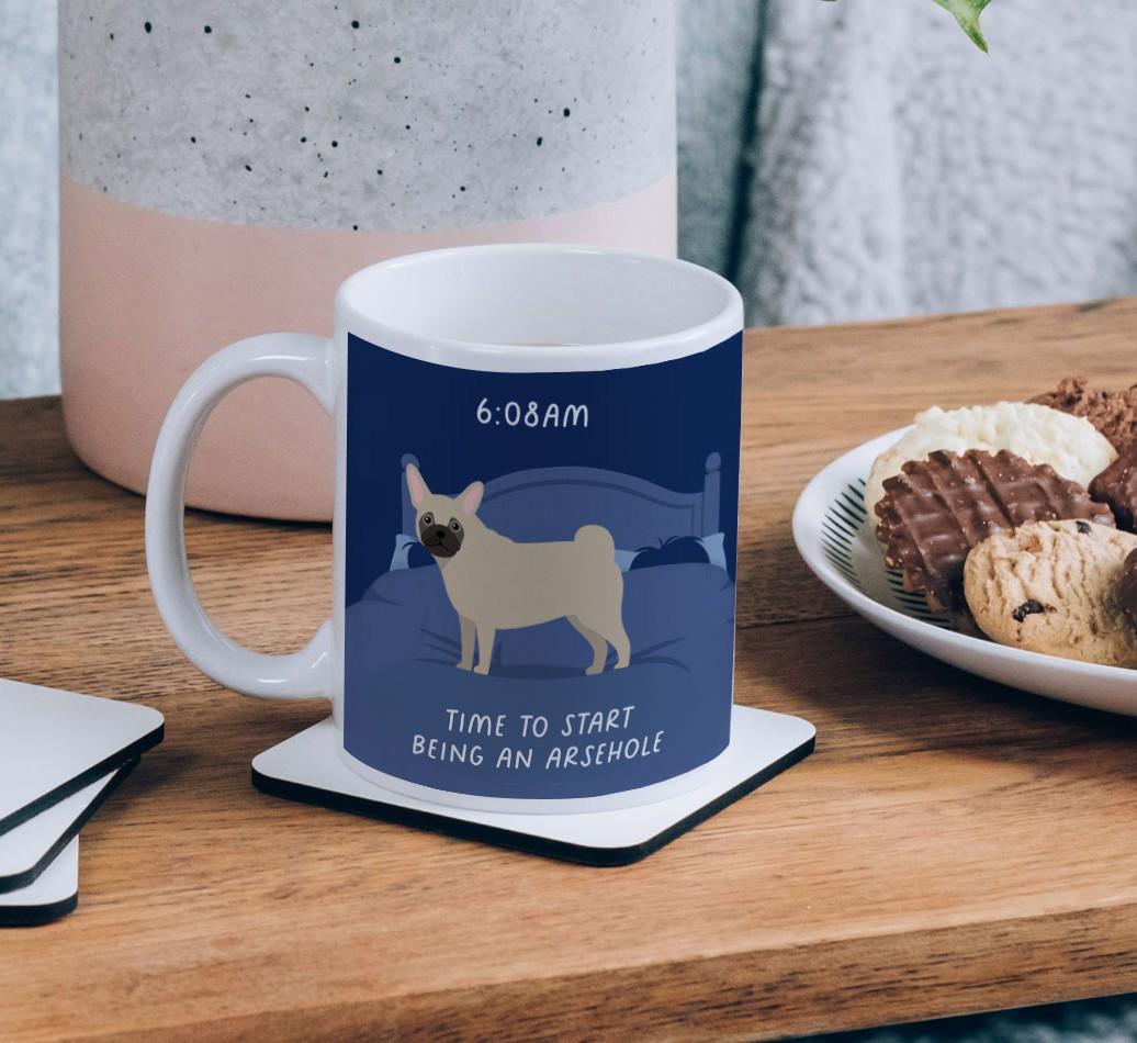 Time to Start: Personalised {breedCommonName} Mug