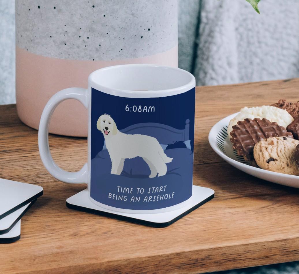 Time to Start: Personalised {breedCommonName} Mug