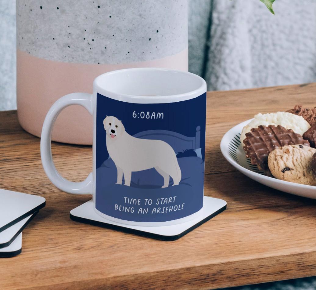 Time to Start: Personalised {breedCommonName} Mug