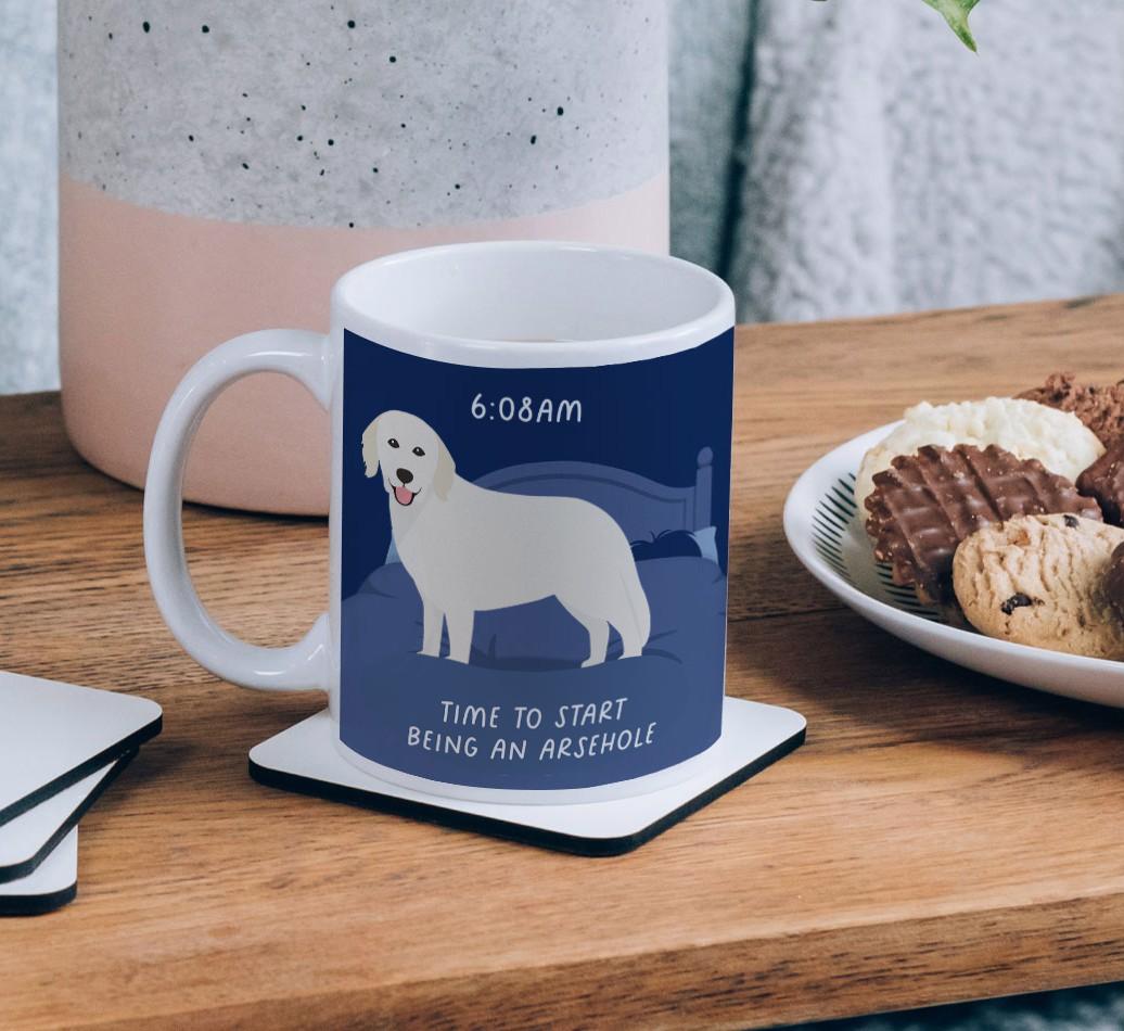Time to Start: Personalised {breedCommonName} Mug