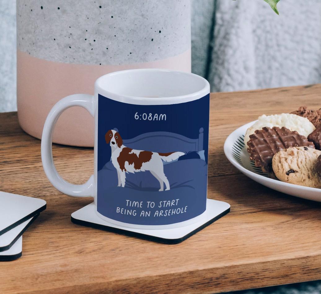 Time to Start: Personalised {breedCommonName} Mug