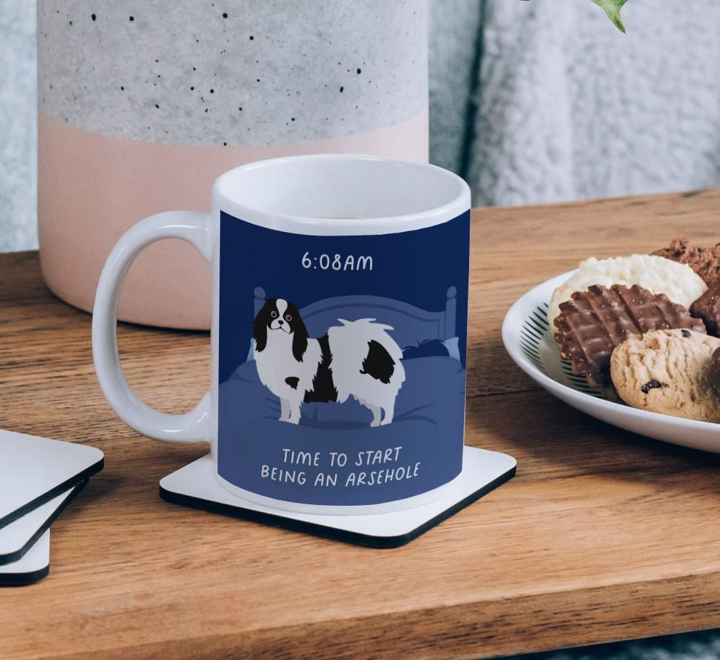 Time to Start: Personalised {breedCommonName} Mug