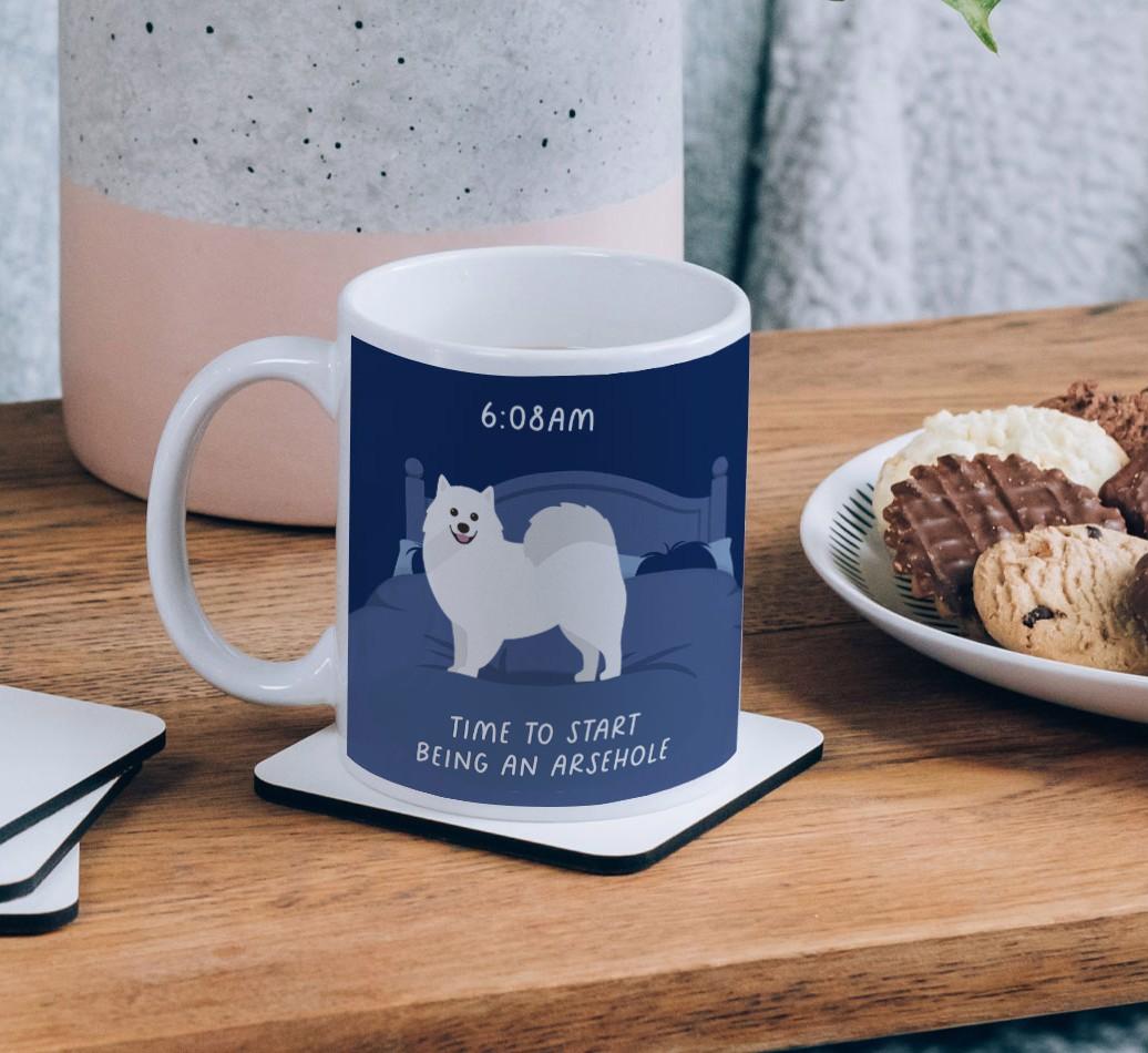 Time to Start: Personalised {breedCommonName} Mug