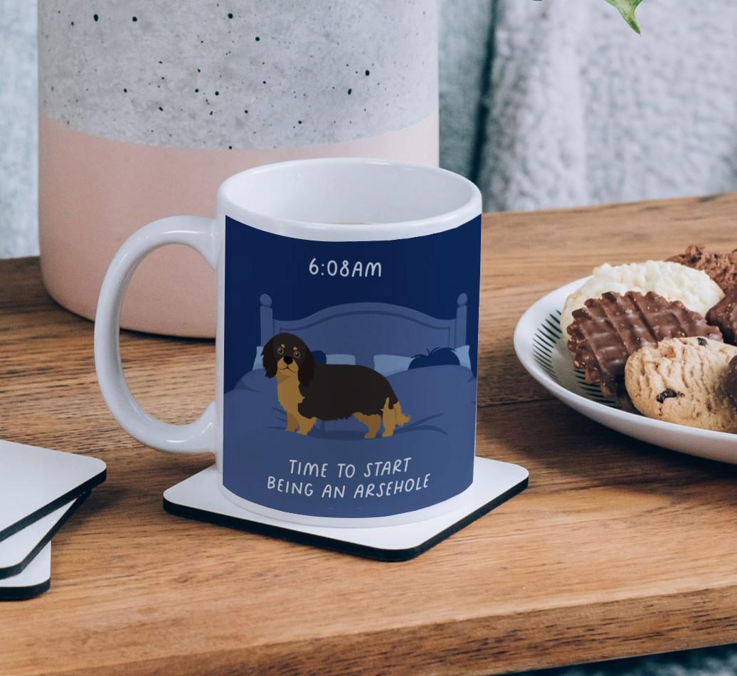 Time to Start: Personalised {breedCommonName} Mug