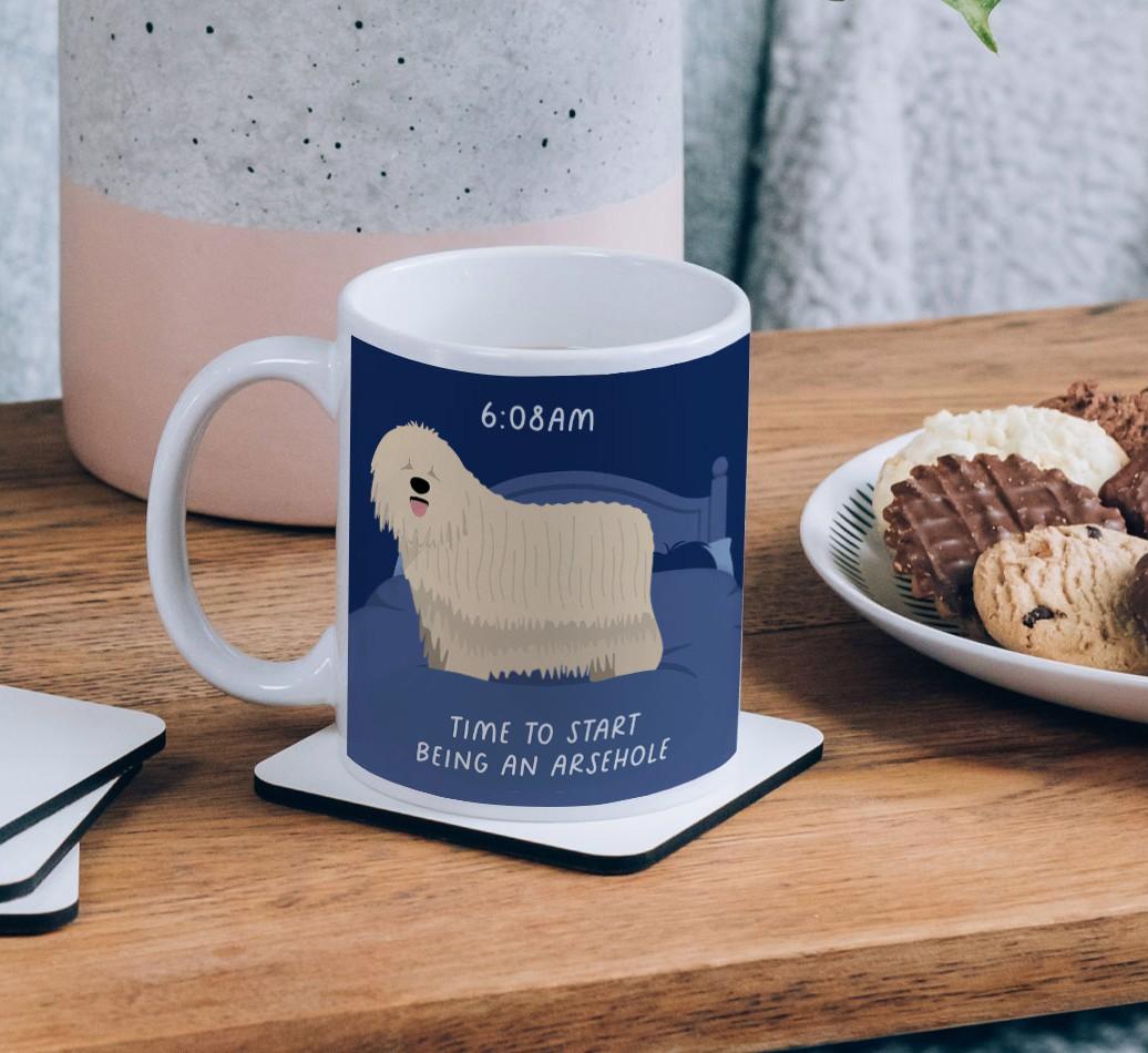 Time to Start: Personalised {breedCommonName} Mug