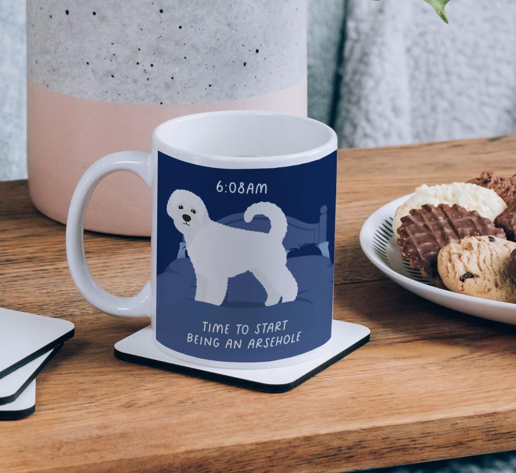 Time to Start: Personalised {breedCommonName} Mug