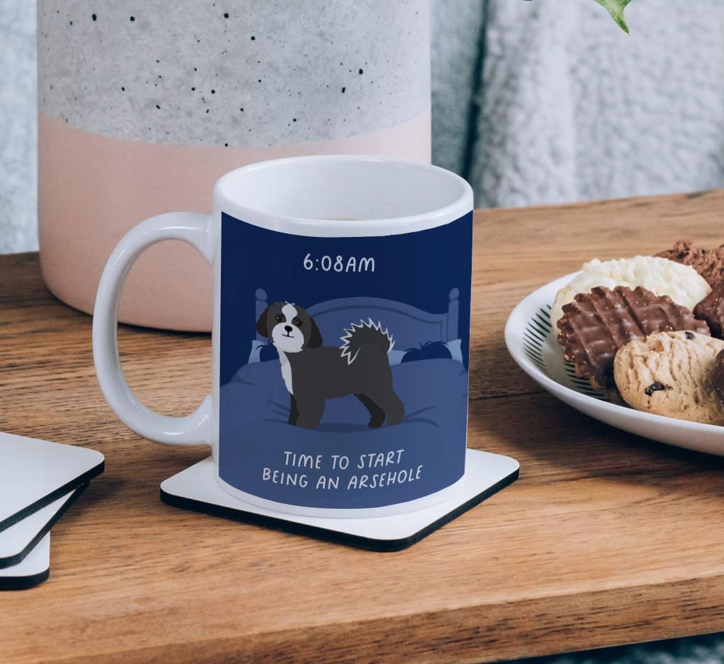 Time to Start: Personalised {breedCommonName} Mug