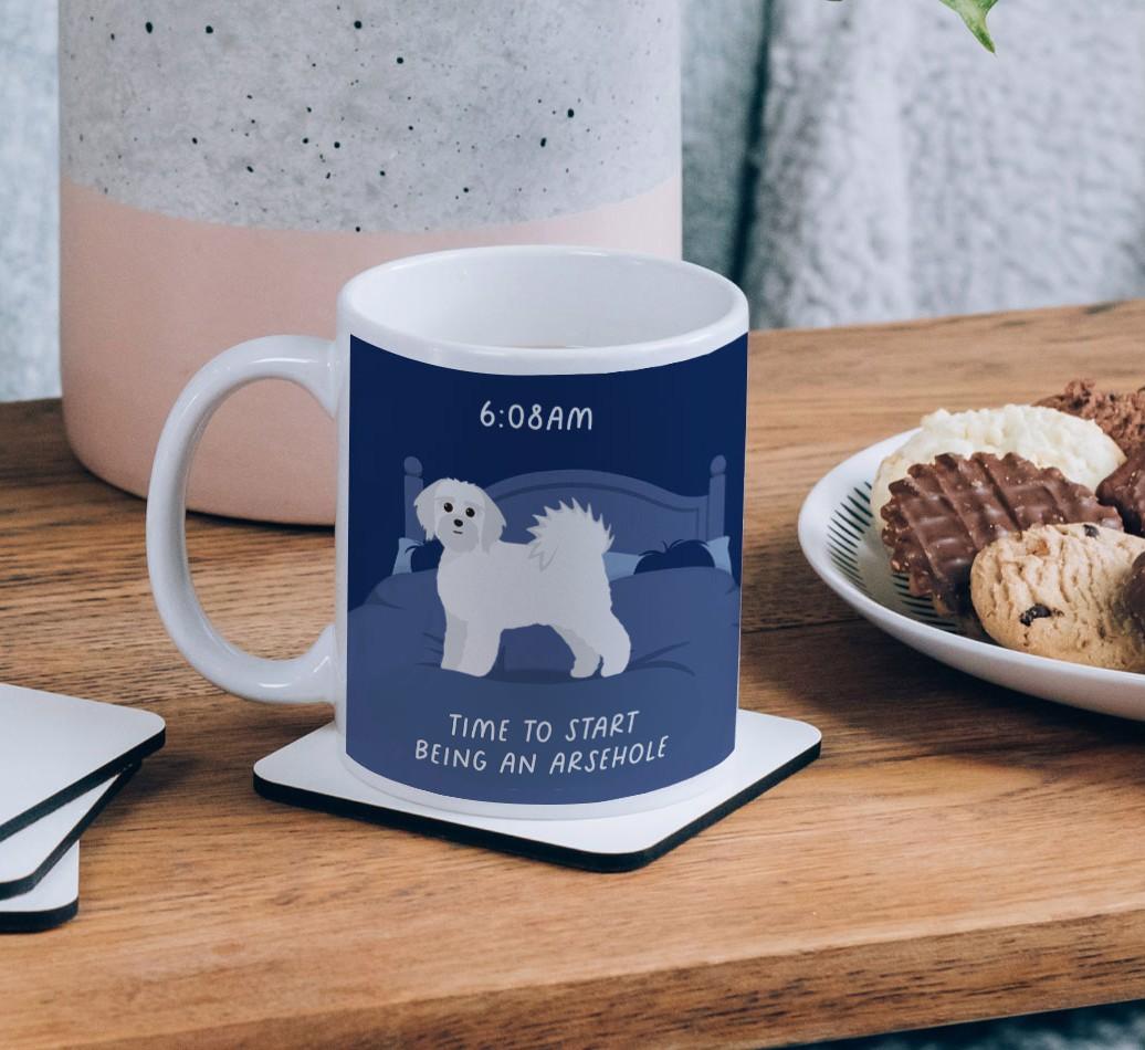 Time to Start: Personalised {breedCommonName} Mug