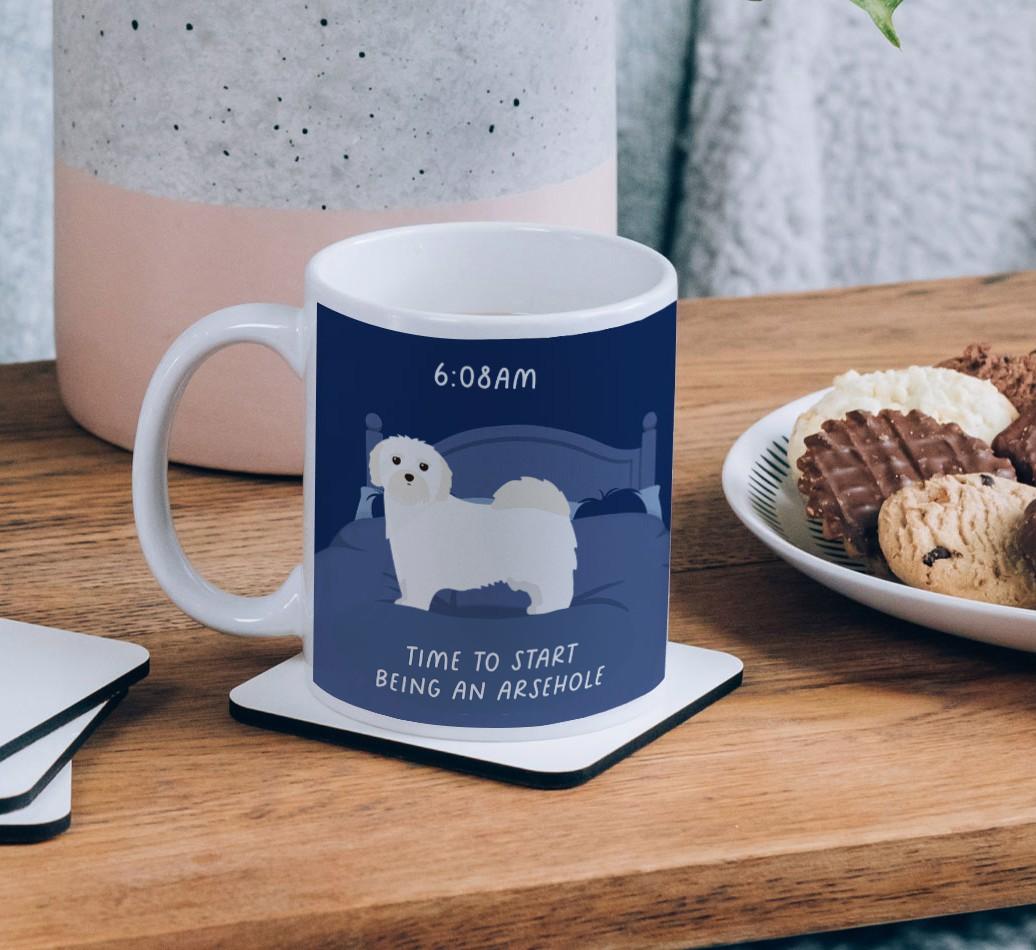 Time to Start: Personalised {breedCommonName} Mug