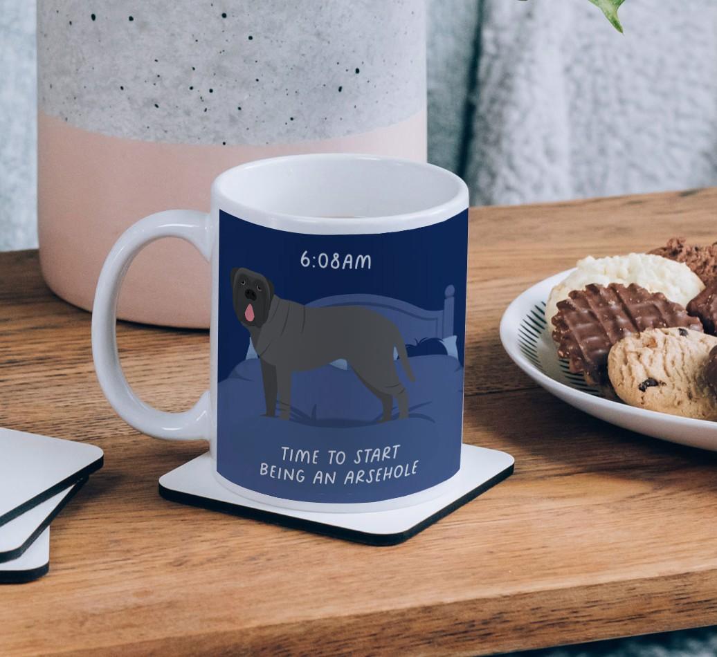 Time to Start: Personalised {breedCommonName} Mug