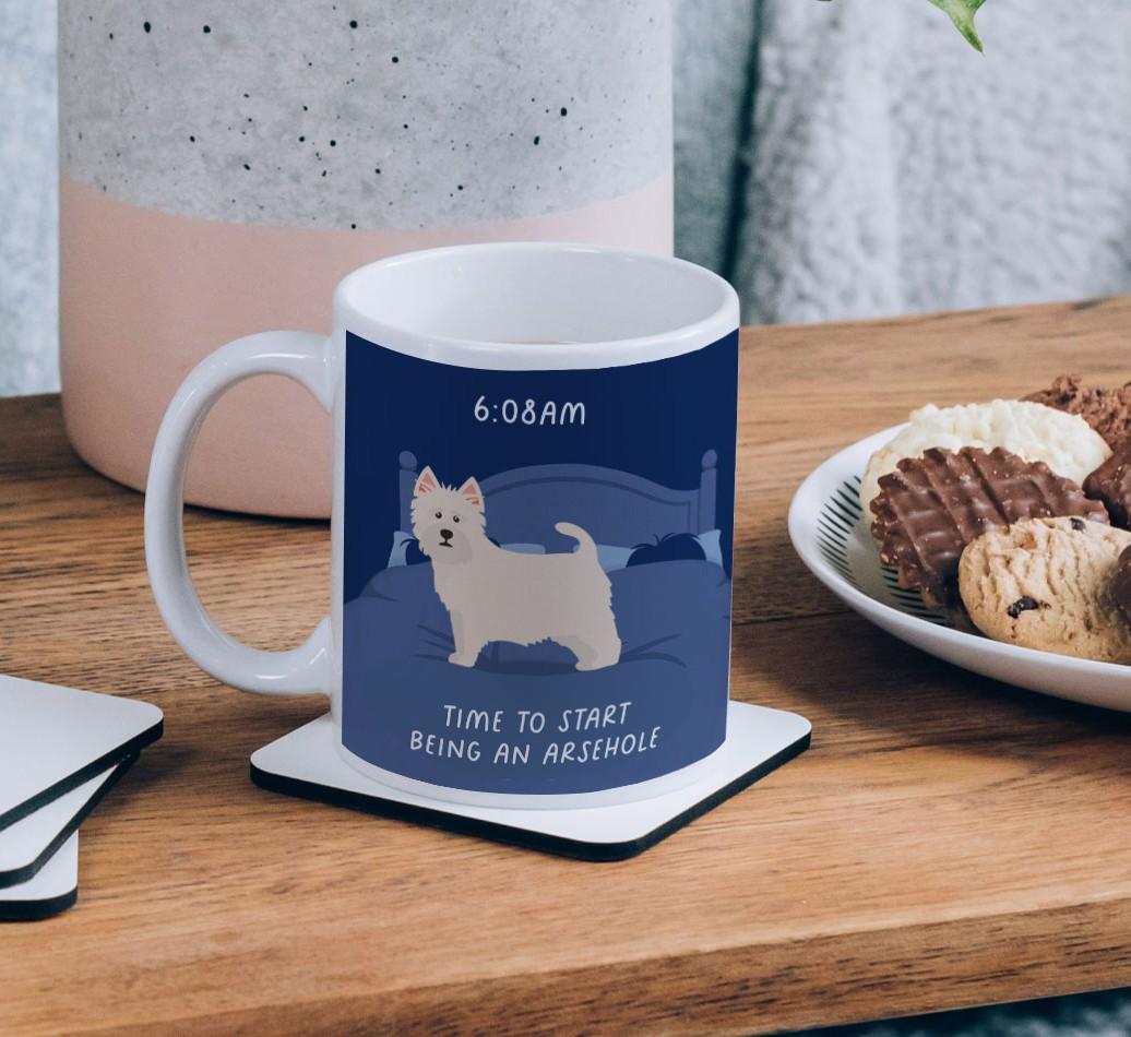 Time to Start: Personalised {breedCommonName} Mug