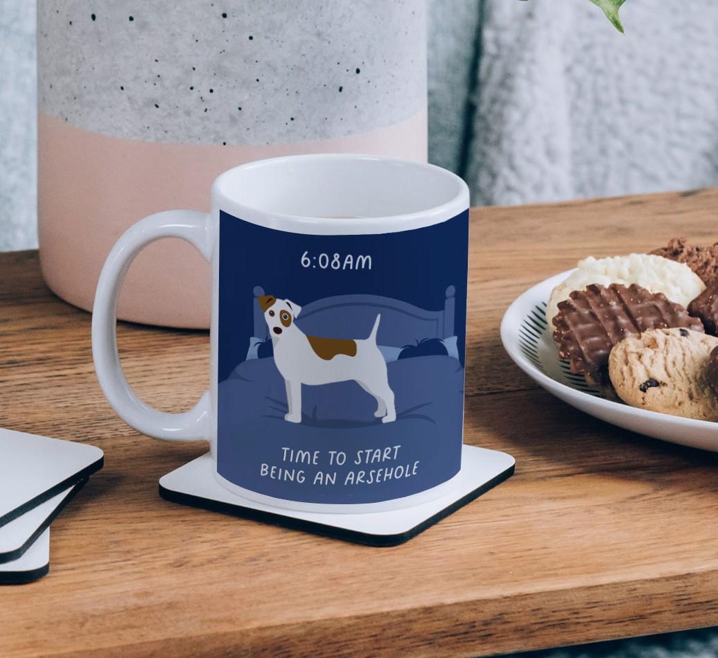 Time to Start: Personalised {breedCommonName} Mug