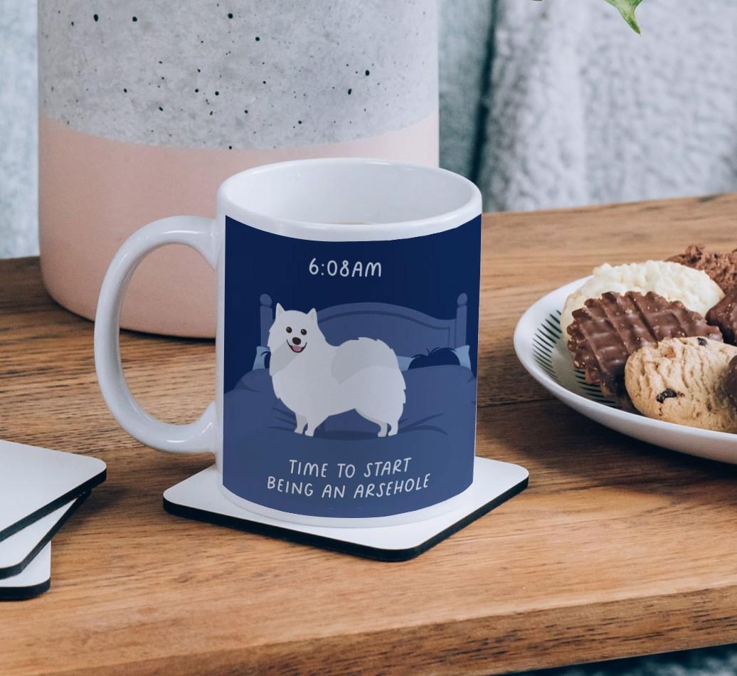 Time to Start: Personalised {breedCommonName} Mug