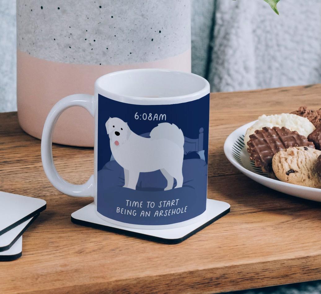 Time to Start: Personalised {breedCommonName} Mug