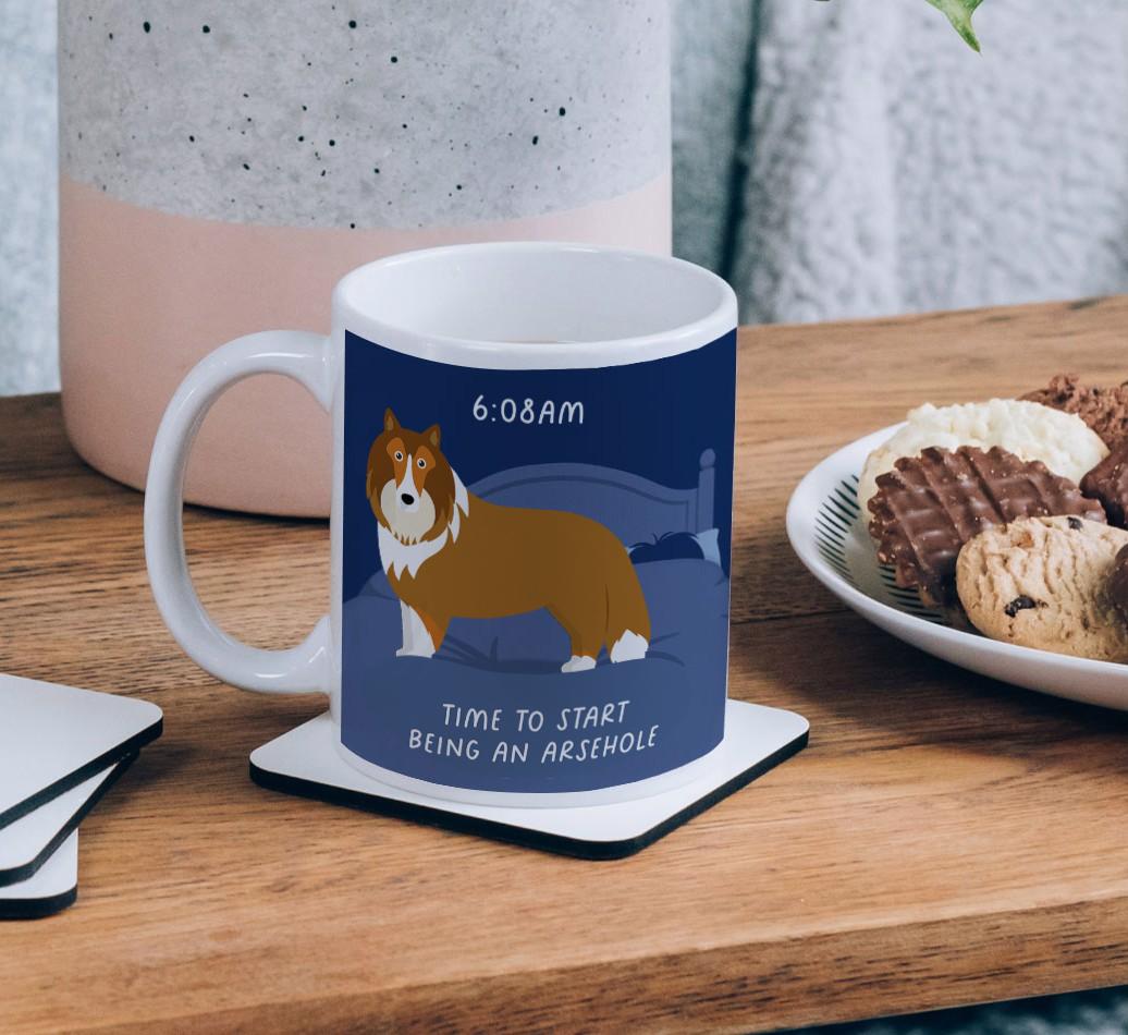 Time to Start: Personalised {breedCommonName} Mug