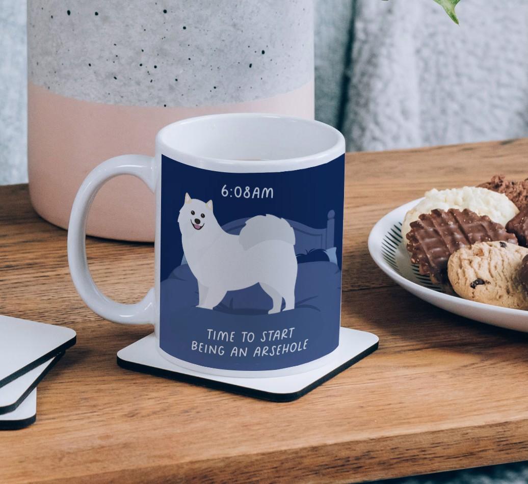 Time to Start: Personalised {breedCommonName} Mug