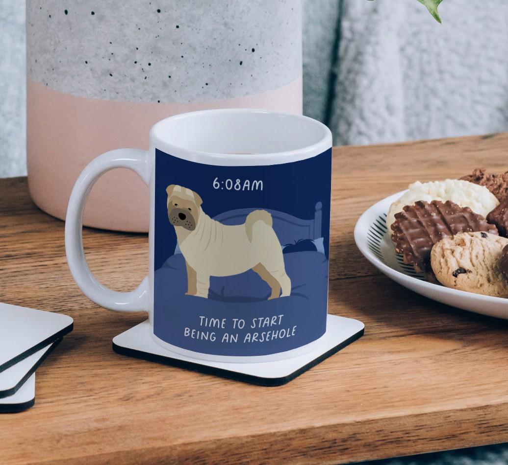 Time to Start: Personalised {breedCommonName} Mug