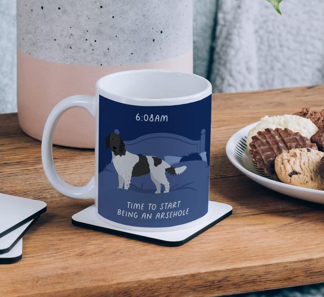 Time to Start: Personalised {breedCommonName} Mug